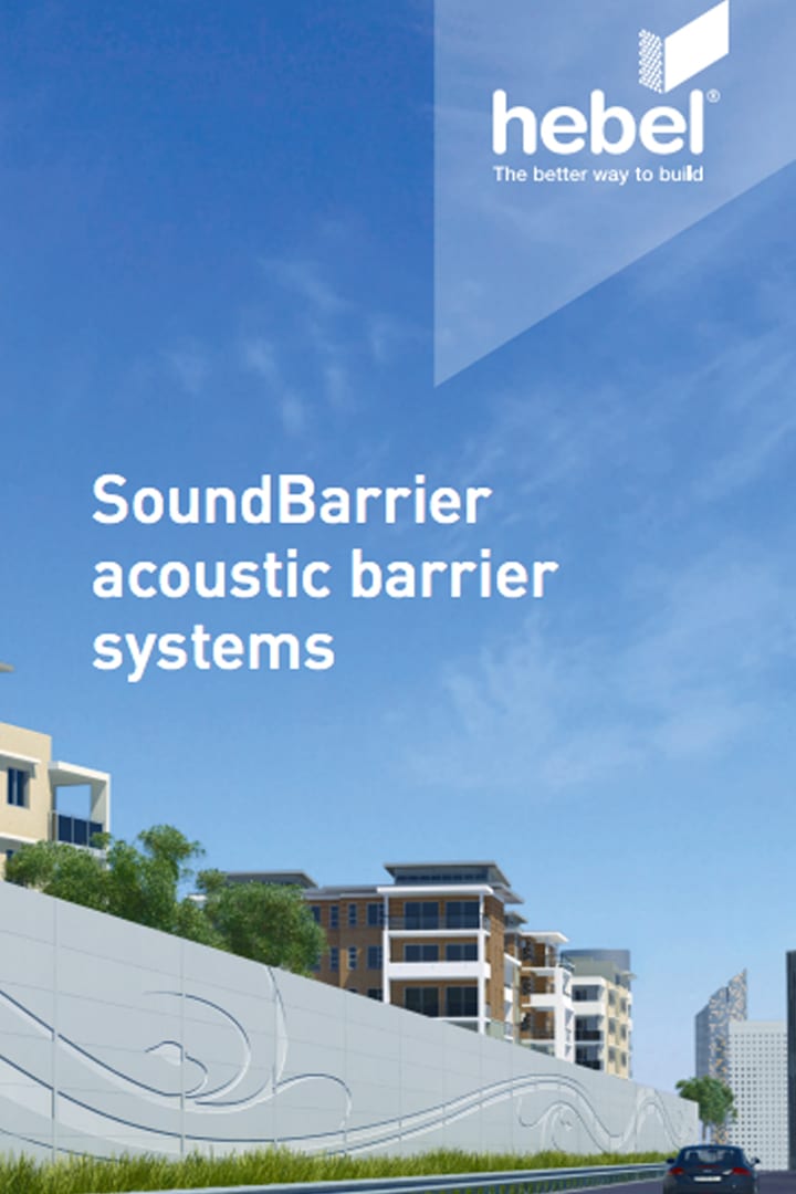 Hebel SoundBarrier acoustic barrier systems