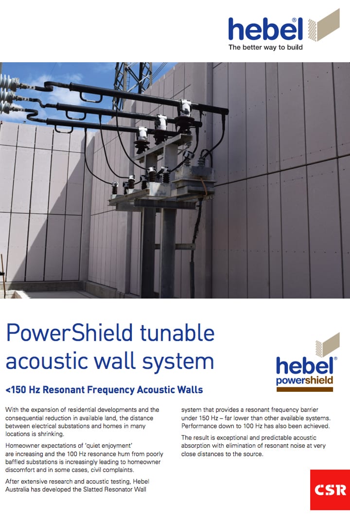PowerShield tunable acoustic wall system