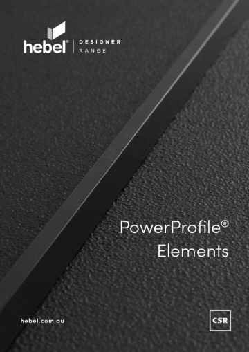 PowerProfile Elements Guide