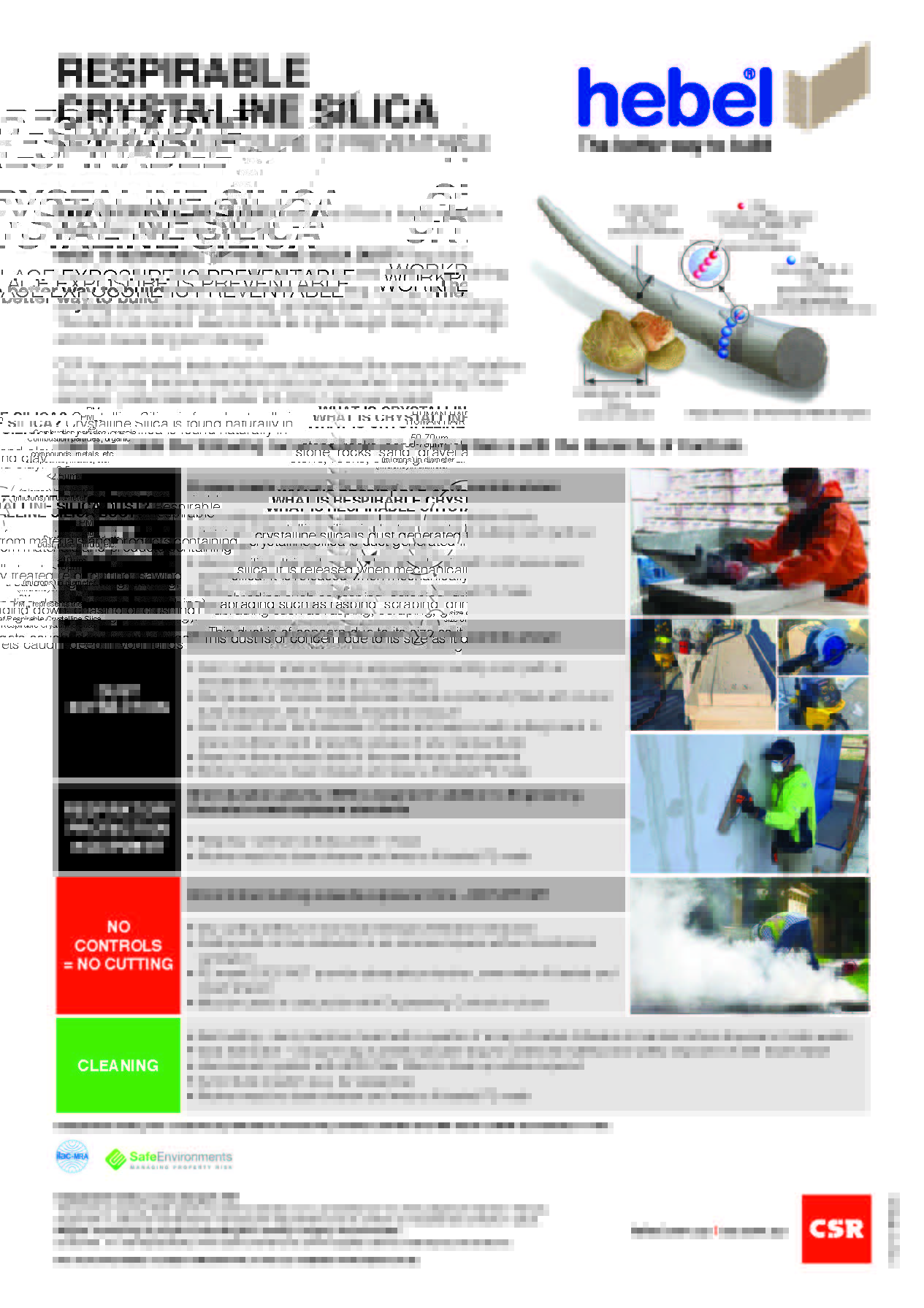 Hebel Safety Guide - Silica fact sheet
