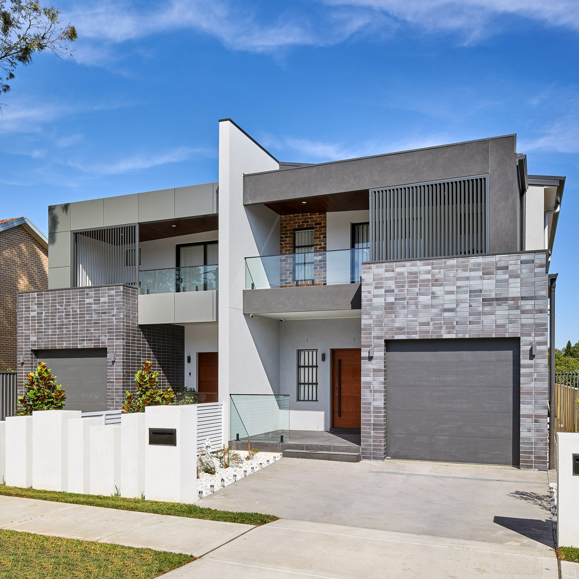 Duplex using Hebel PowerPanel50 party wall system