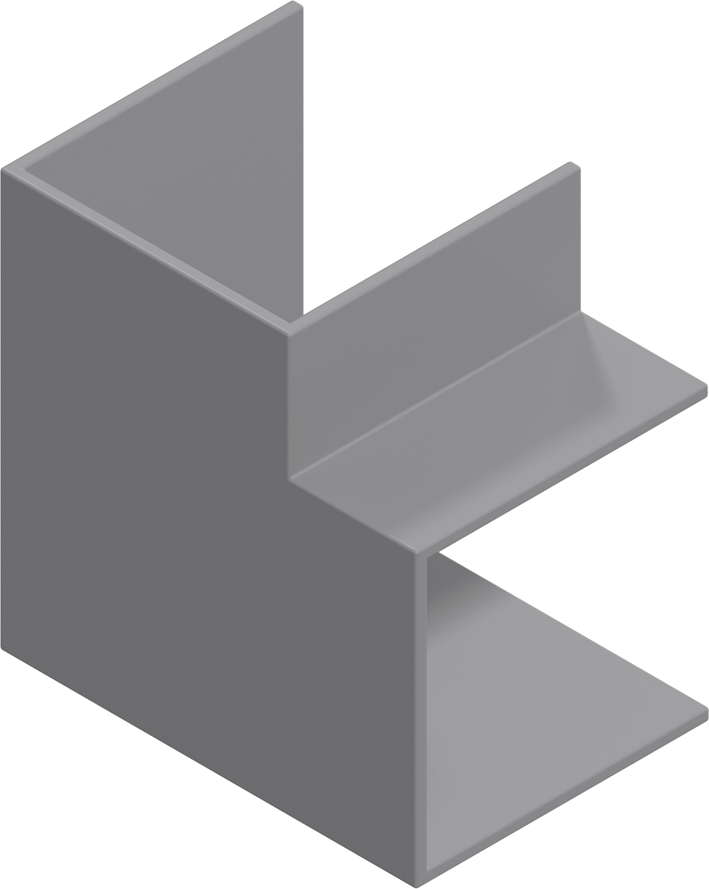 Perimeter Corner Joiner- Vertical Basalt