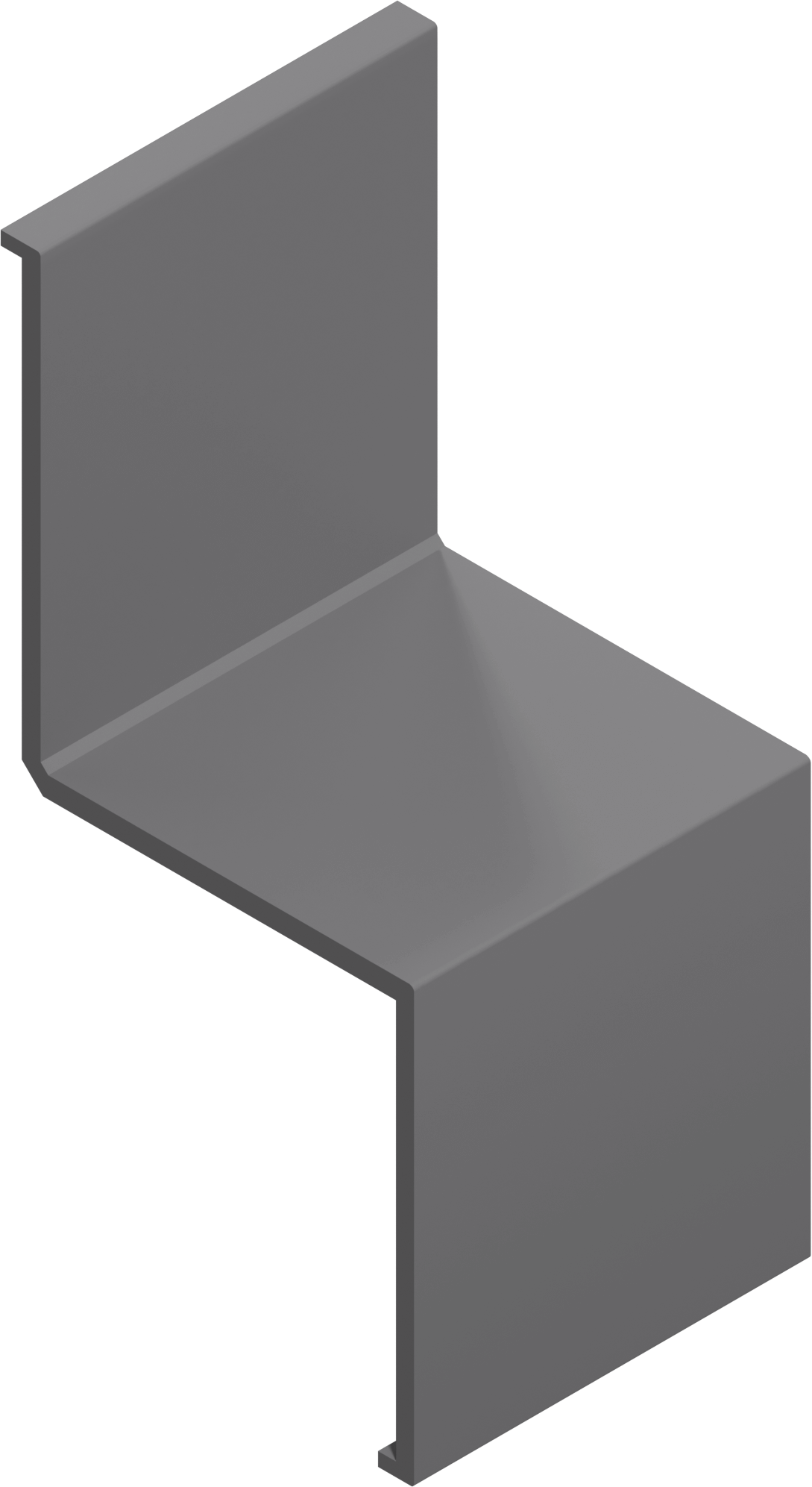 Parapet Trim Straight Joiner Basalt