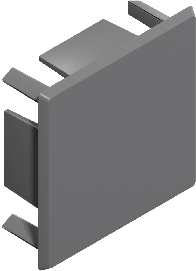 Perimeter Trim End Cap Basalt
