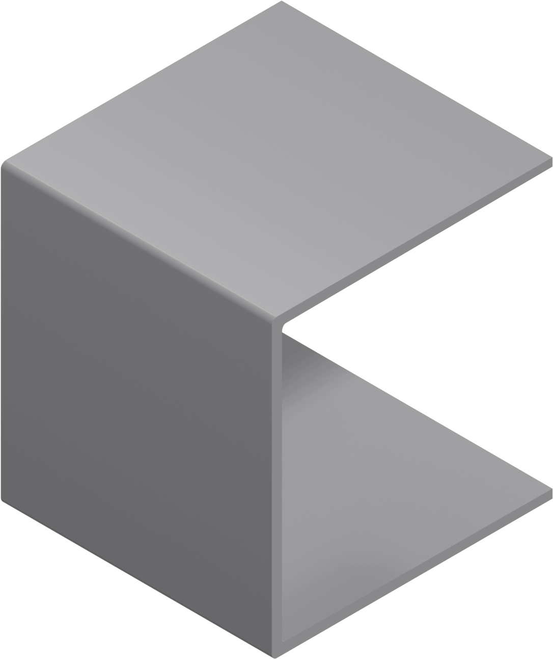 Perimeter Trim Straight Joiner Basalt