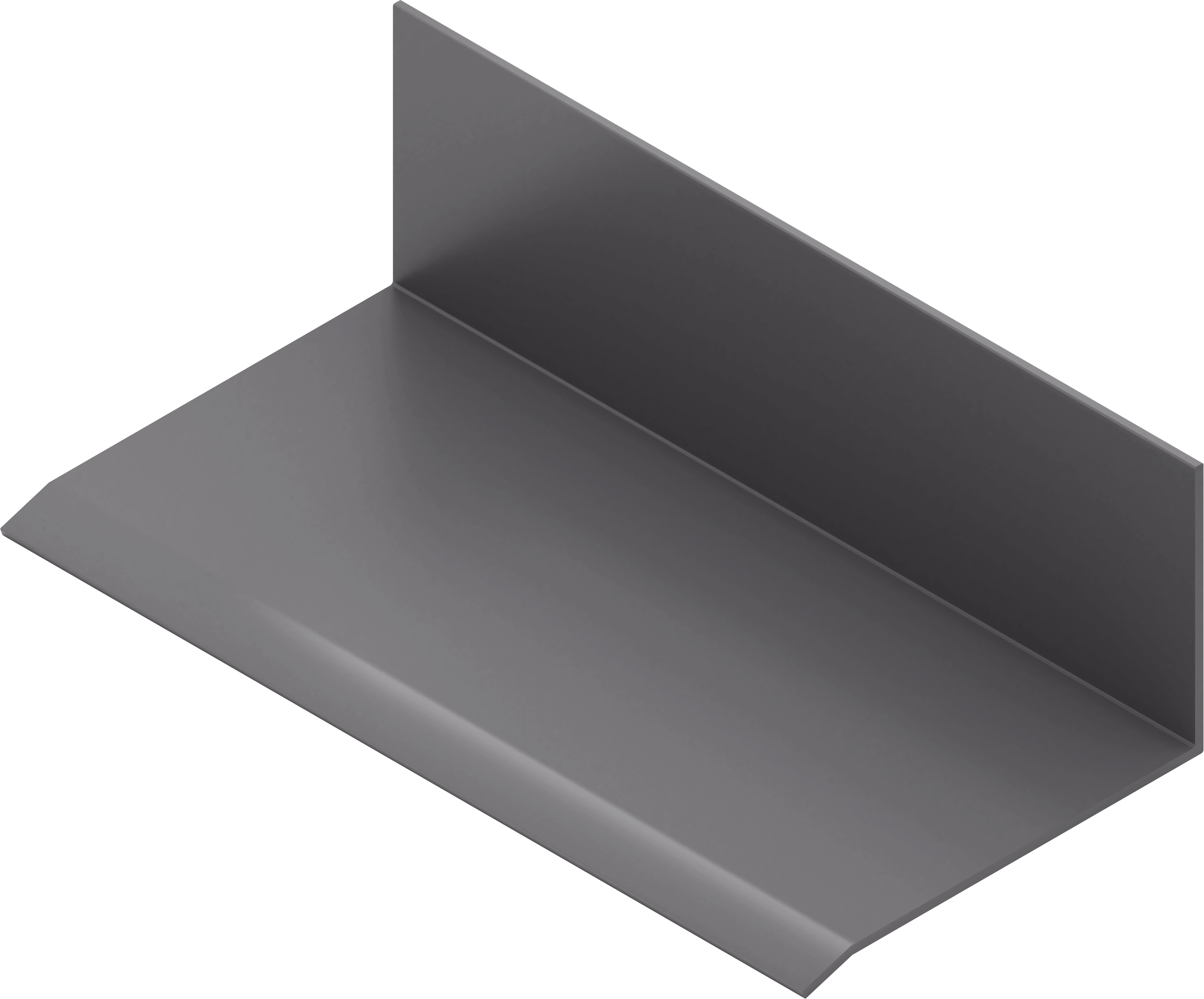 Cantilevered Panel Base Angle x 4.8m Basalt