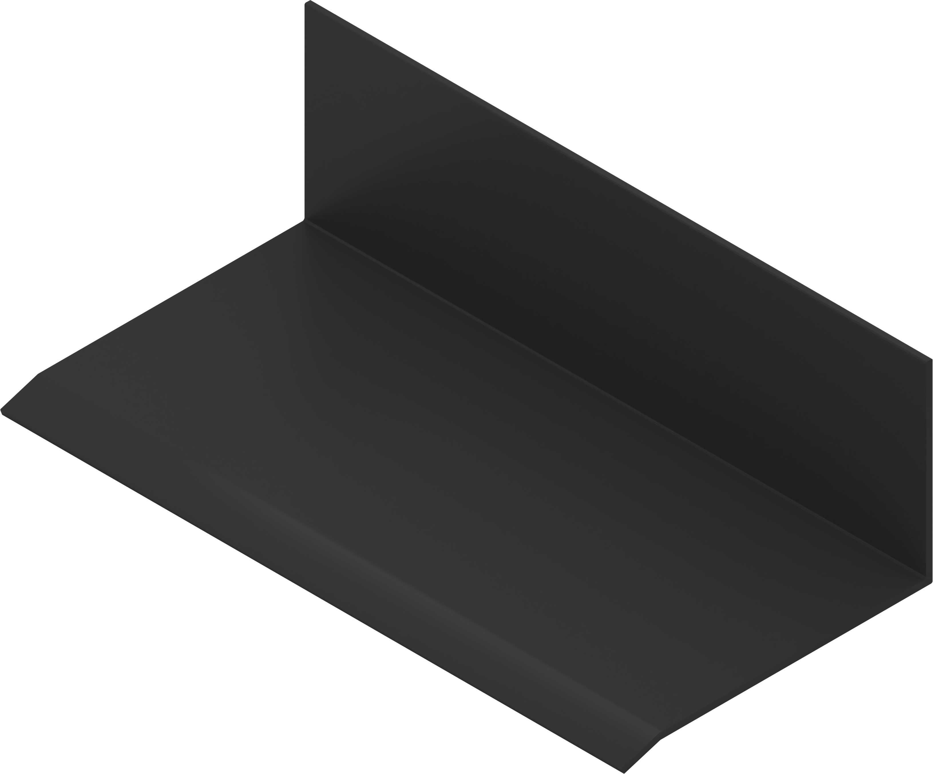 Cantilevered Panel Base Angle x 4.8m Monument